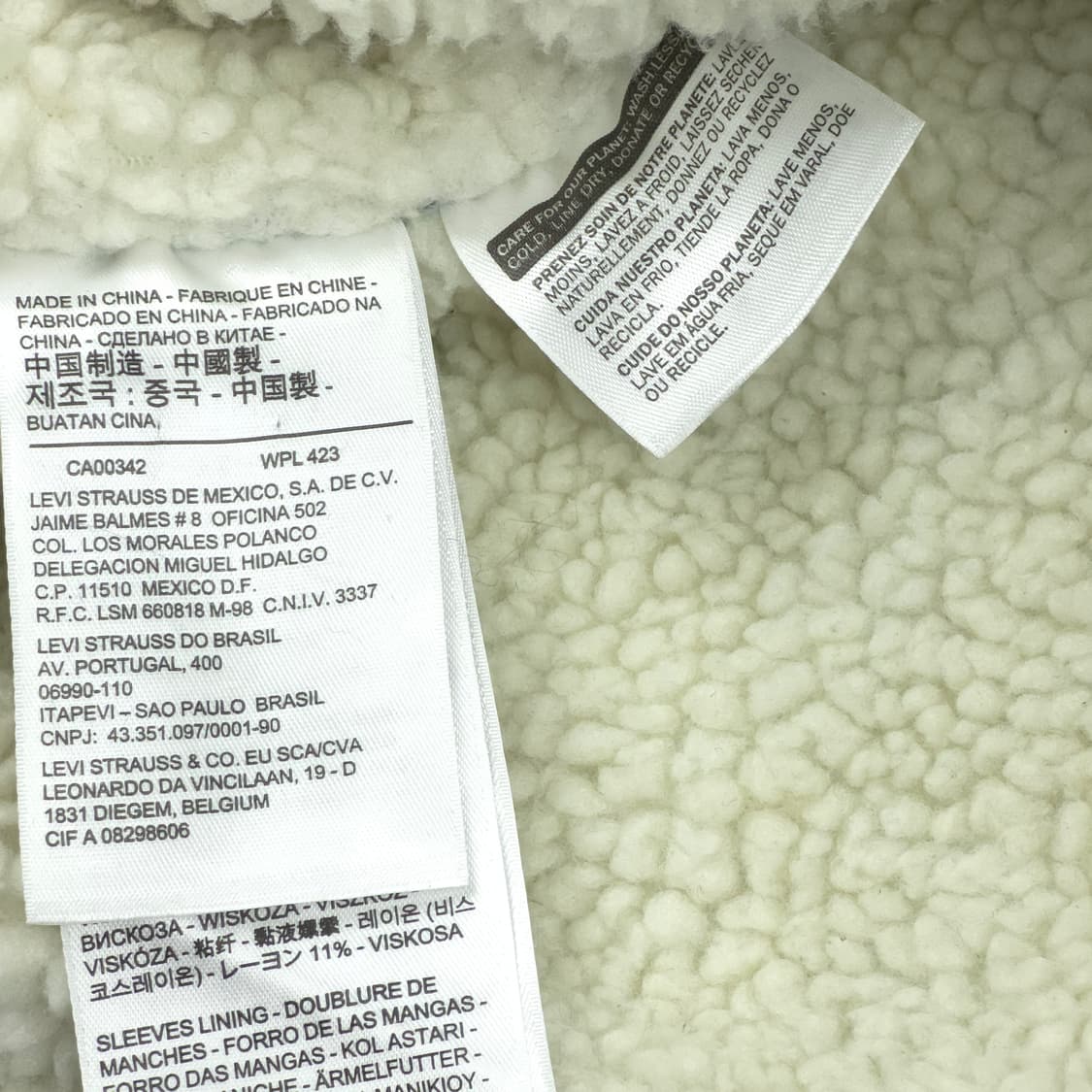 [M] 리바이스 셰르파플리스 데님자켓 상품이미지6