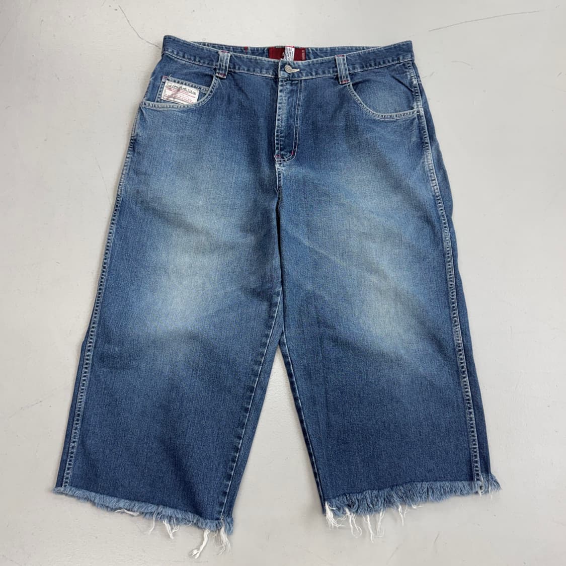 ECKO 에코 언리미티드 핀터깔 스케이터 버뮤다 데님 쇼츠 반바지 상품이미지2