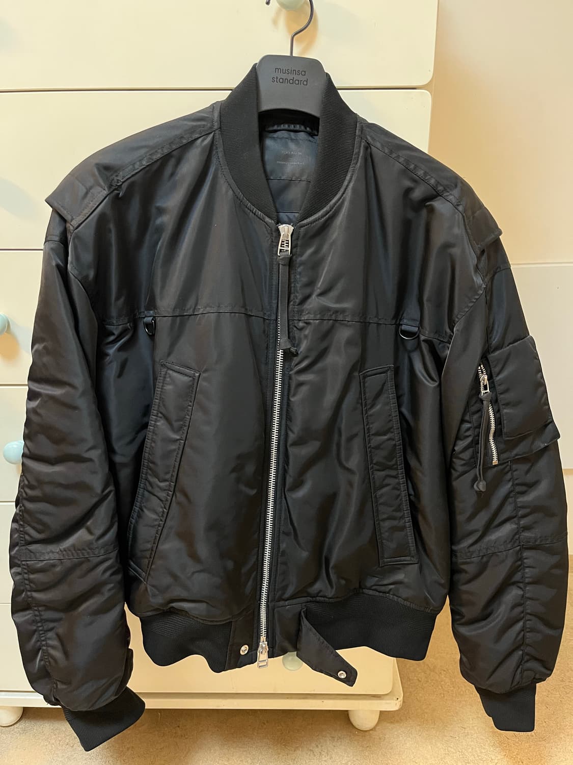 무신사 스탠다드 유아인 항공점퍼 ma-1 판매합니다 상품이미지1