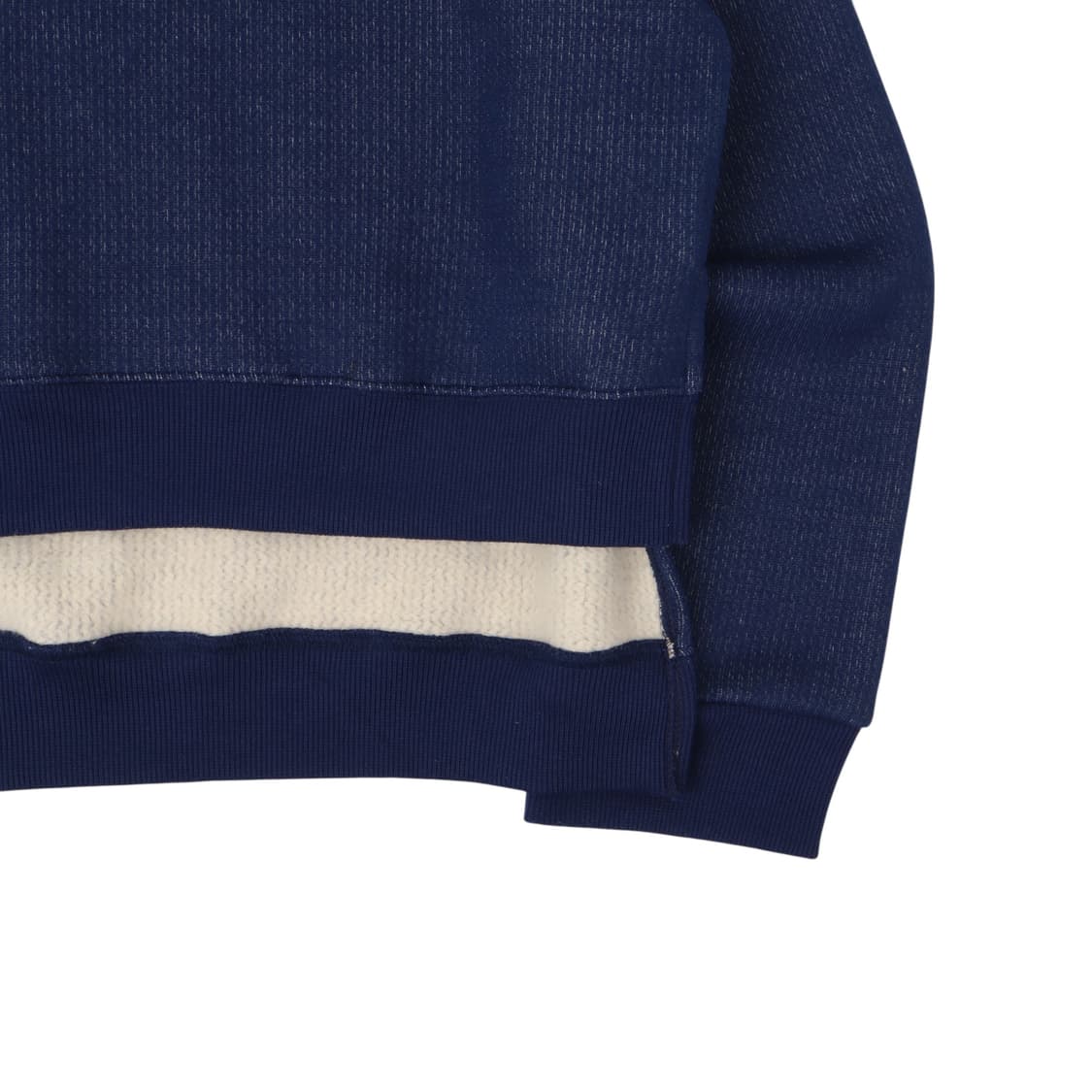 더 일마 블루 하프 집업 니트 상품이미지5