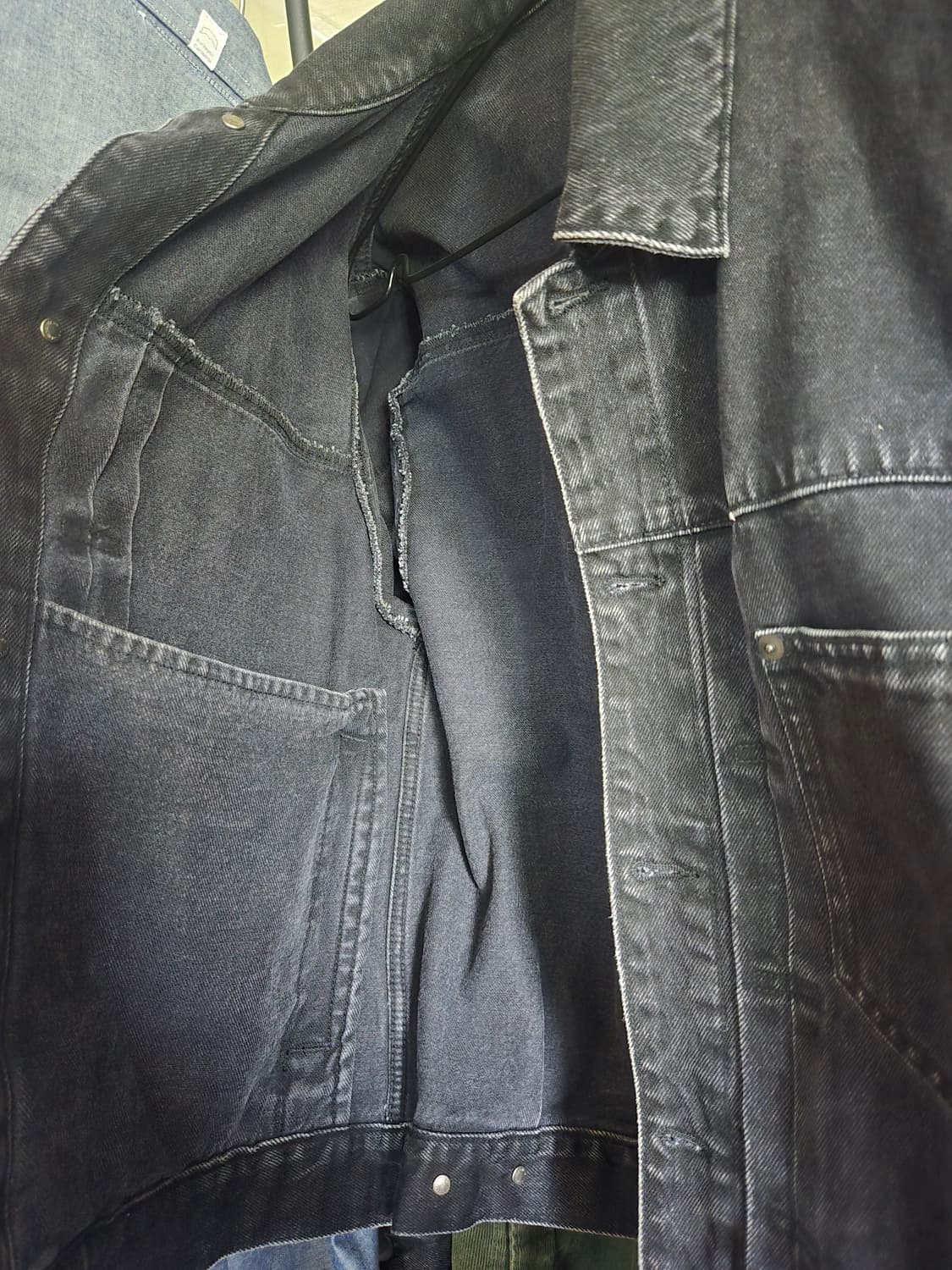 무신사 데님 트러커 짱구대디 콜라보 상품이미지3