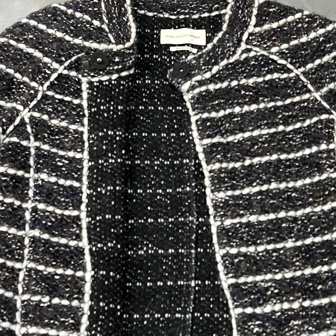  이자벨마랑 에뚜왈 트위드 자켓 +명품감정서 y15709 상품이미지5