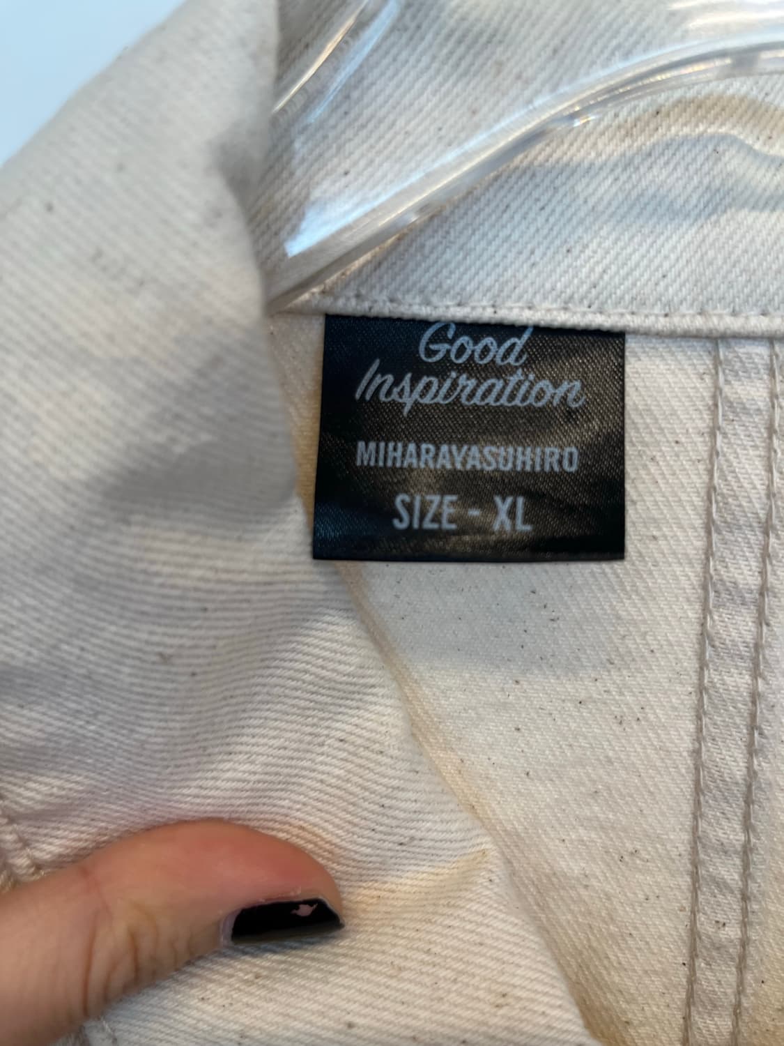 Mihara yasuhiro X gu ivory 상품이미지5