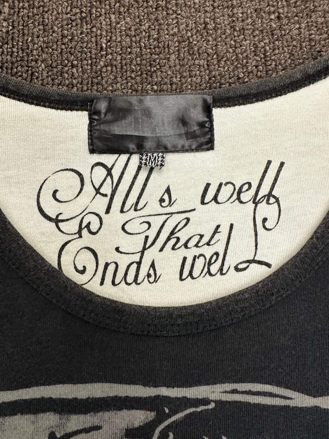 M)Japanese vintage y2k 스터드 그래픽 반팔 상품이미지6