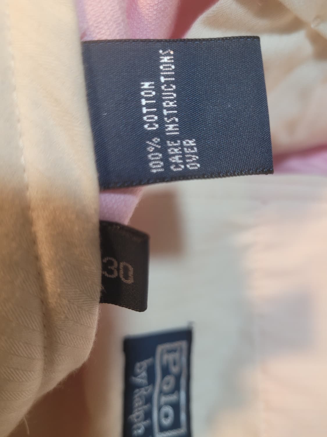 폴로 랄프로렌 핑크 코듀로이 반바지 30 상품이미지4