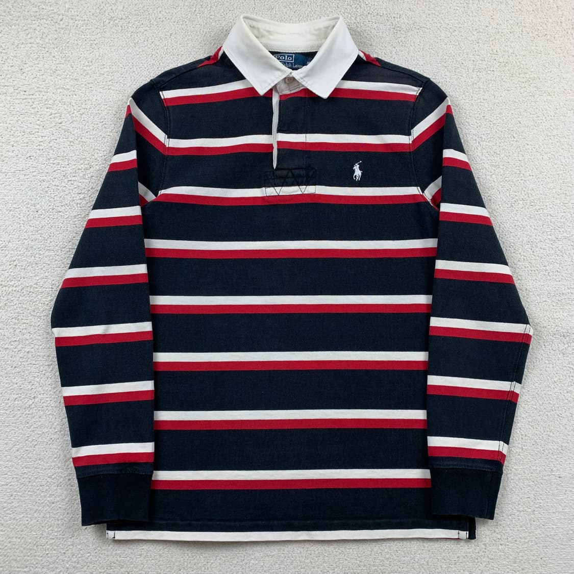 폴로 랄프로렌 포니로고 스트라이프 럭비 티셔츠  상품이미지1
