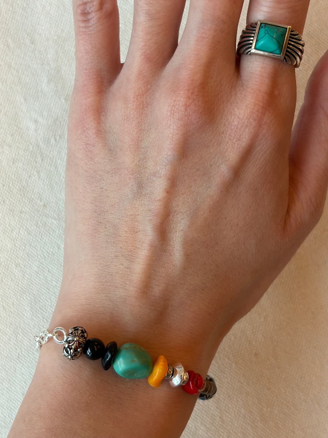 Turquoise Mix Bracelet | Silver 925 상품이미지6