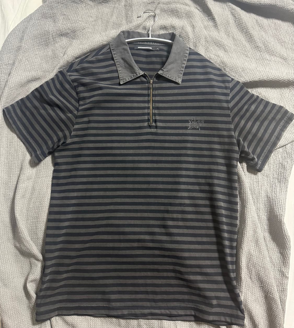 해칭룸 VTG STRIPE POLO TEE 1/2 Blue 1사이즈 상품이미지2