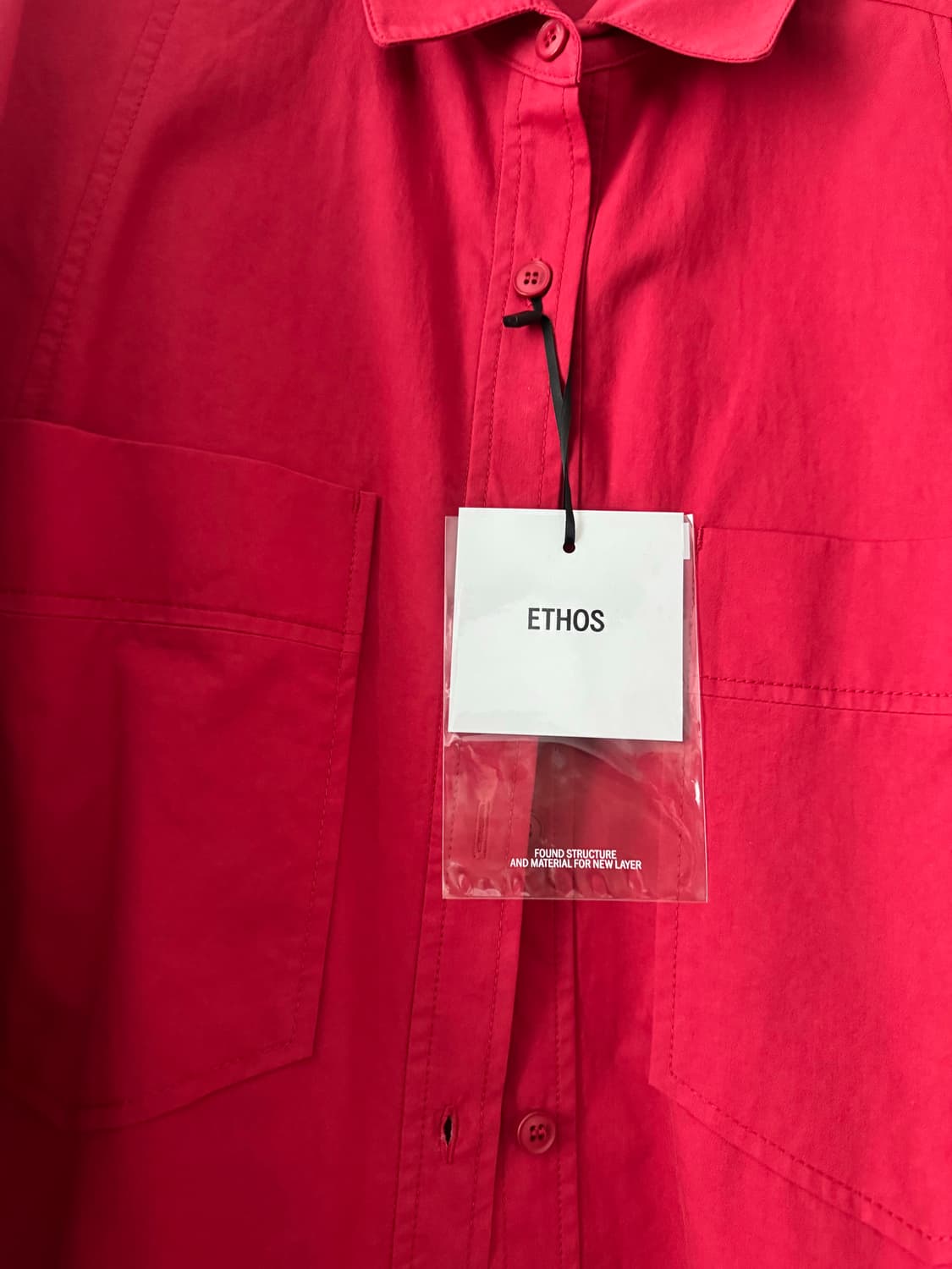 에토스 빅포켓 셔츠(새상품) 상품이미지3