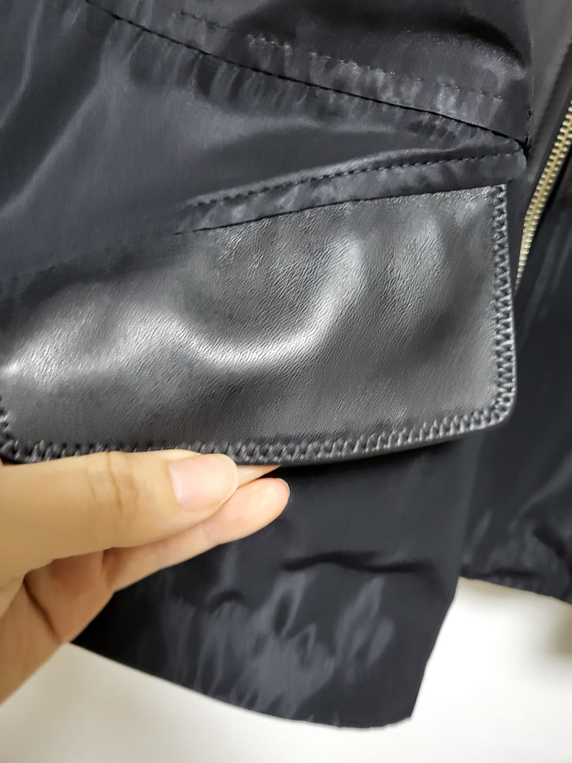 주문제작한 천연 양가죽+최고급 프라다 55-77 새제품  상품이미지7