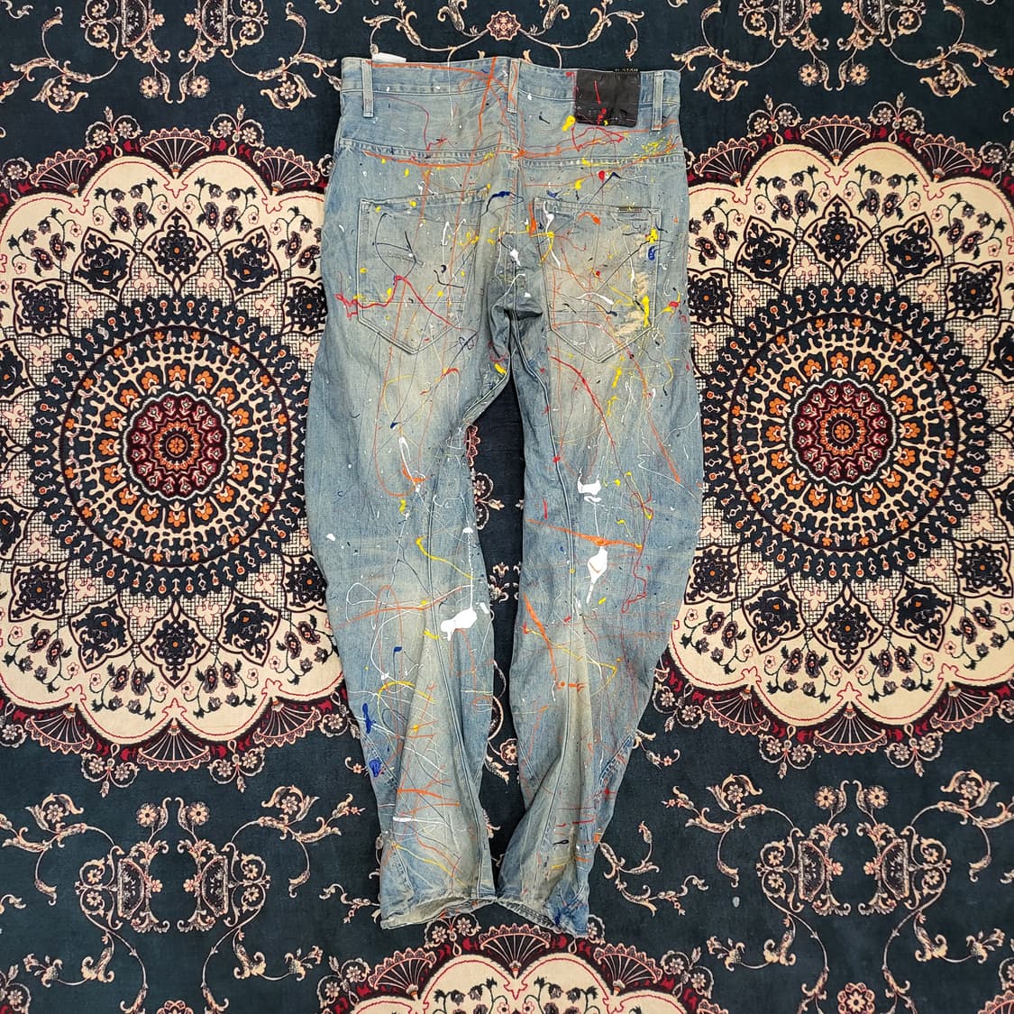G-Star Raw 페인팅 청바지 (34) 상품이미지5