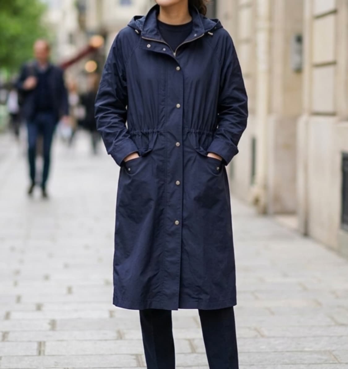 [55]보니알렉스 후드 트렌치 코트 상품이미지1