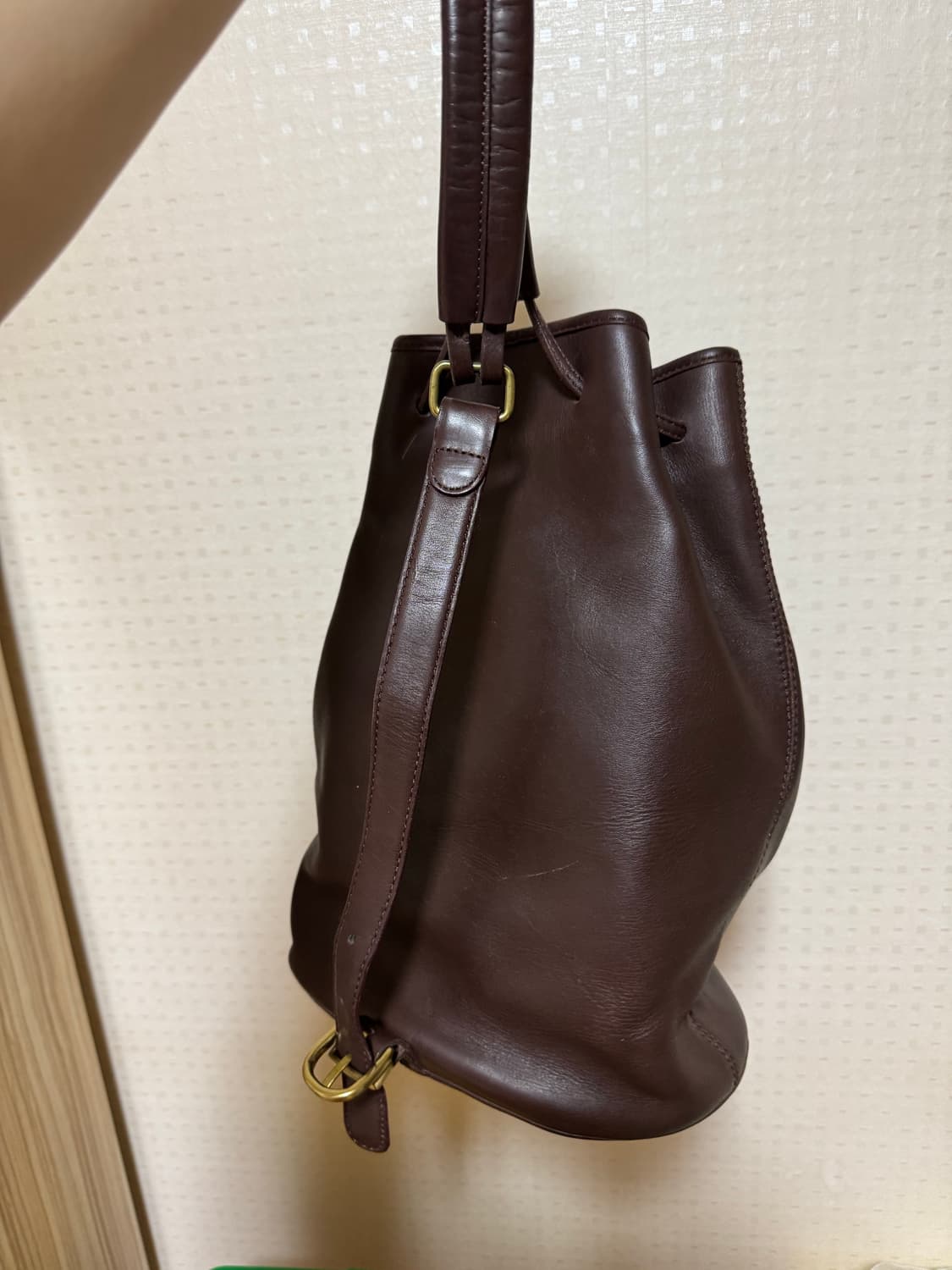 코치 usa 백팩 크로스백 브라운 컬러 희귀템 입니다 상품이미지4