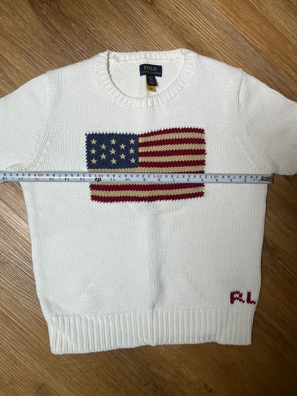 폴로 성조기 니트 걸즈 XL 성인 44-55초반 상품이미지4