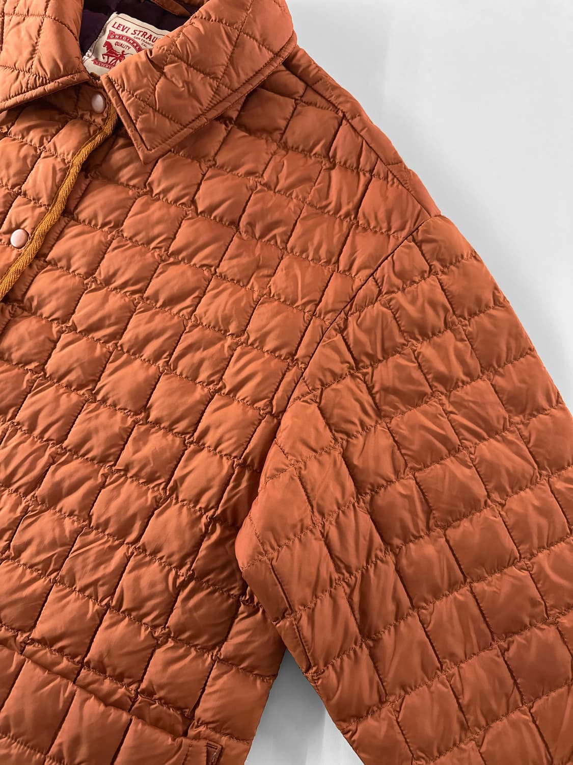 리바이스 번트 오렌지 퀼팅 자켓 상품이미지5