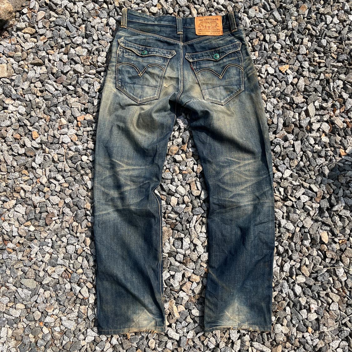 90s(made japan) 502 빈티지 리메이크 리바이스(실측확인) 상품이미지10