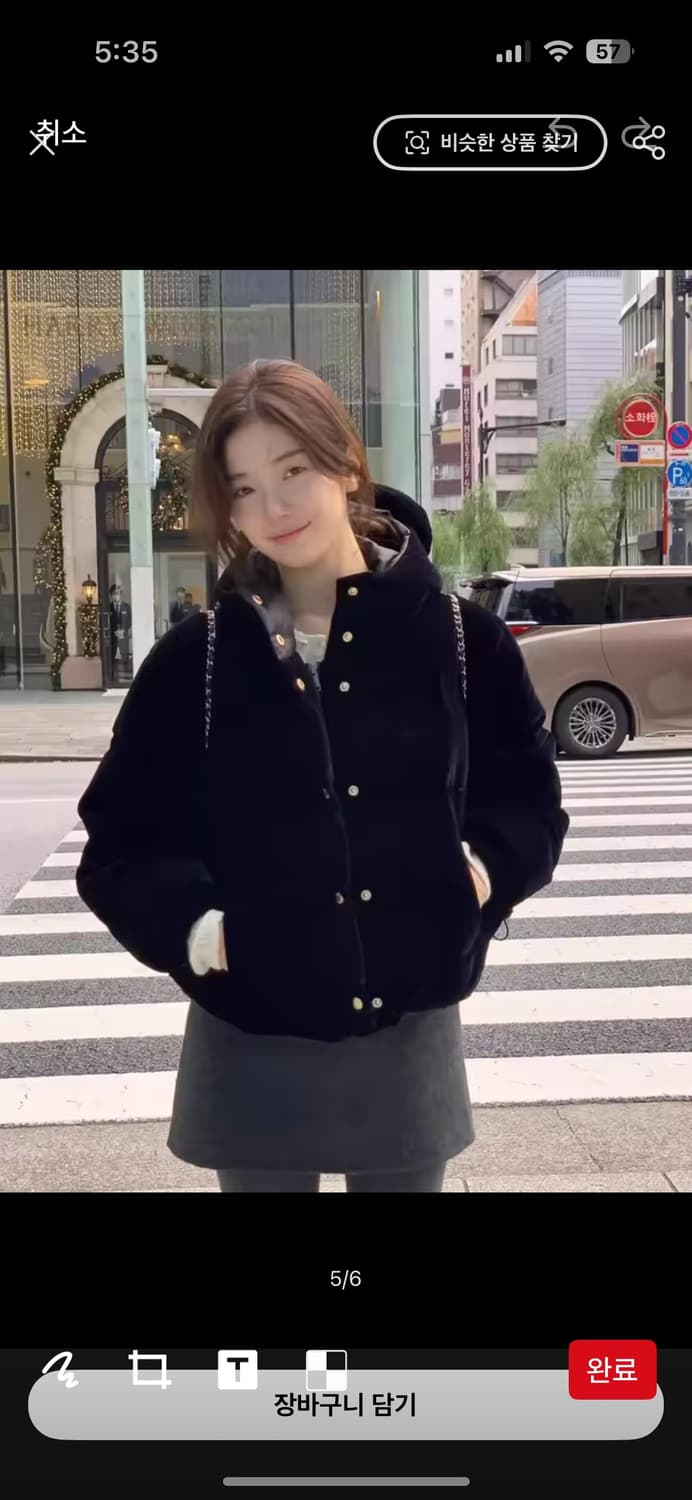 더바넷 벨벳 구스다운 푸퍼 패딩 상품이미지4