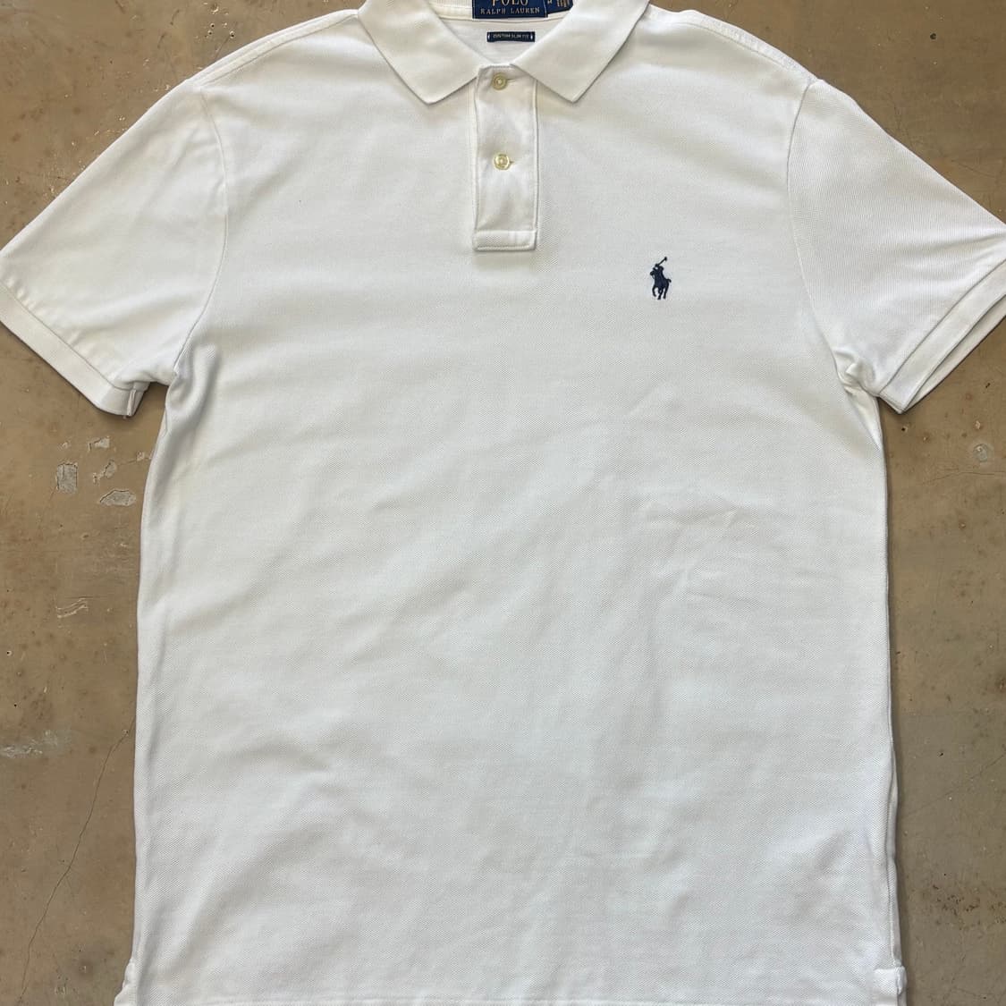 🫶🏻폴로 랄프 로렌 화이트 카라 short T-shirt🫶🏻 상품이미지1