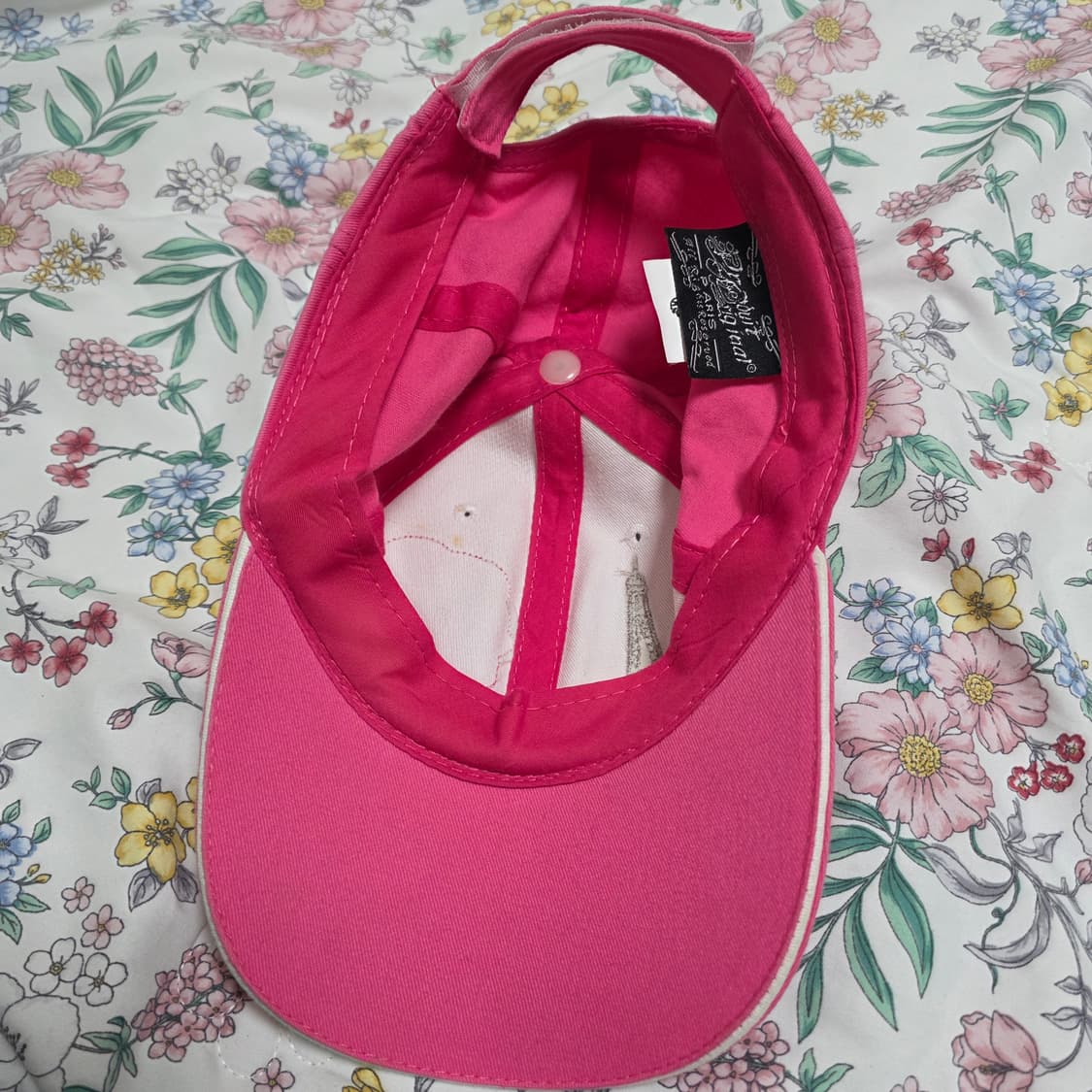 Women's PARIS CAP Pink Bling 상품이미지3