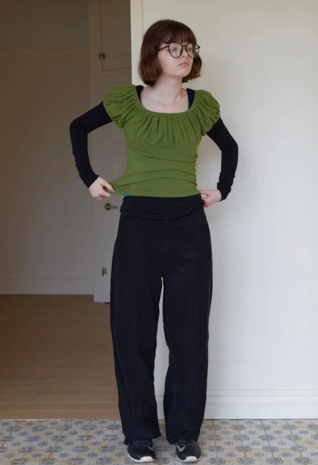 노컨텐츠 레이어드 티 상품이미지1