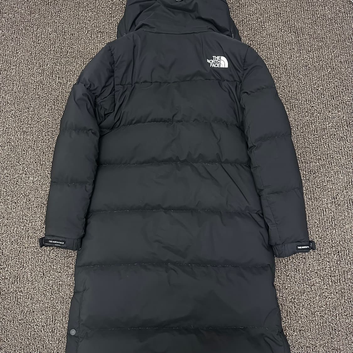 노스페이스 구스다운 롱패딩 블랙 NC1DJ50B 95사이즈 상품이미지6