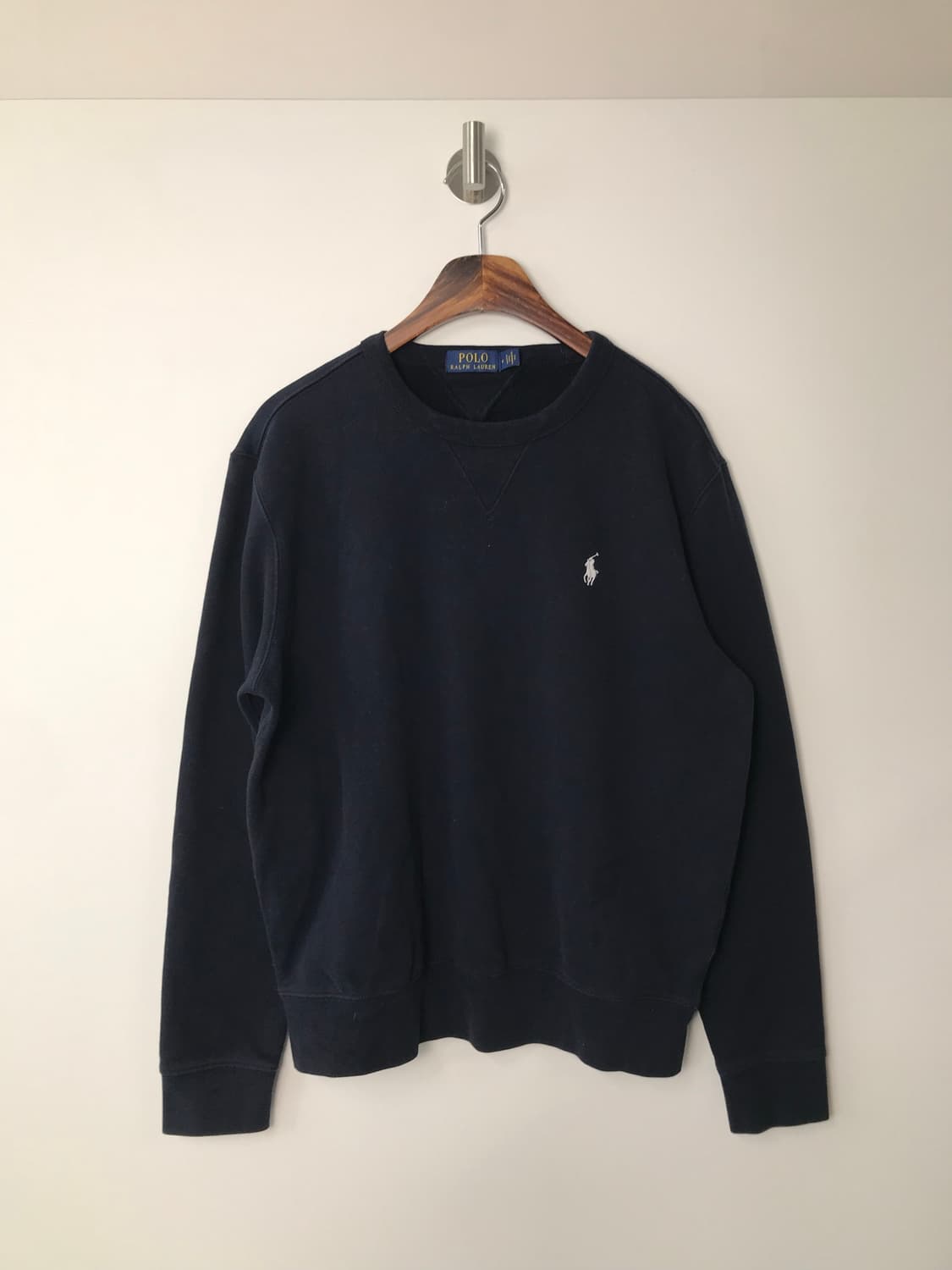 폴로 랄프로렌 신형 포니로고 네이비 맨투맨 상품이미지2