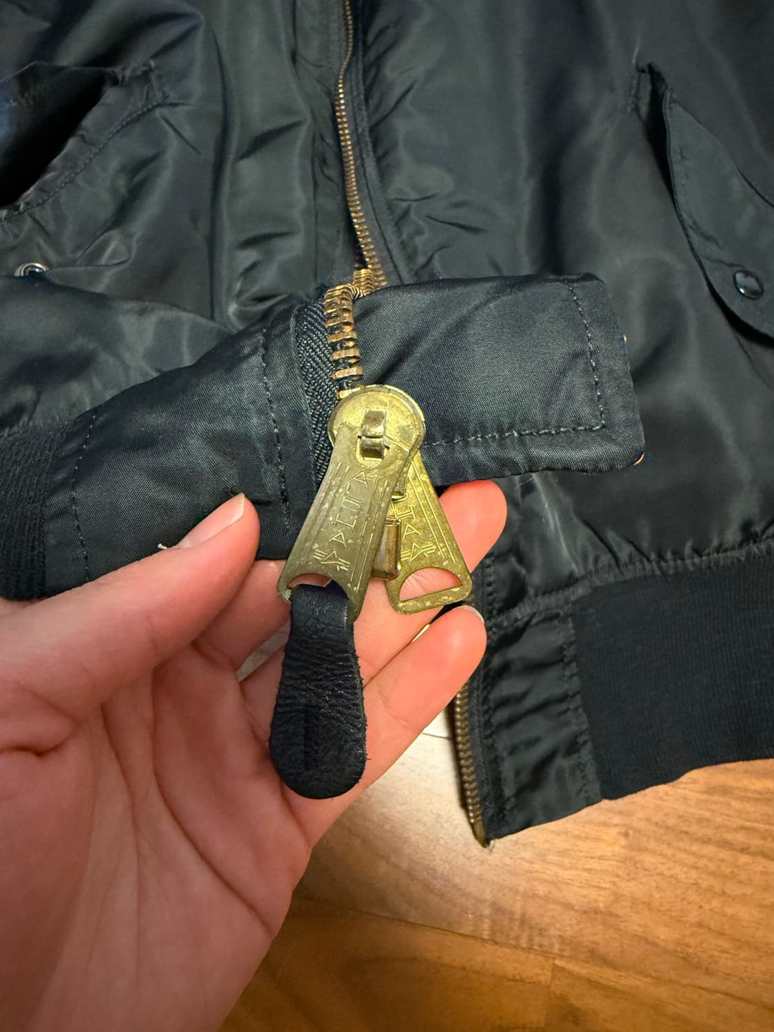 90s USA 알파인더스트리 MA-1 상품이미지4