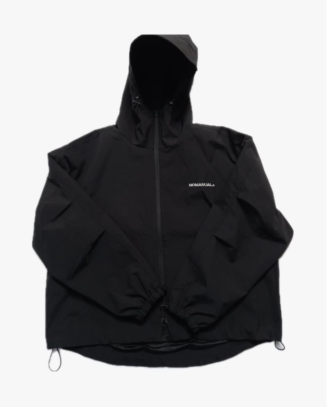 노메뉴얼 바람막이 페논 윈드쉘 블랙 상품이미지2