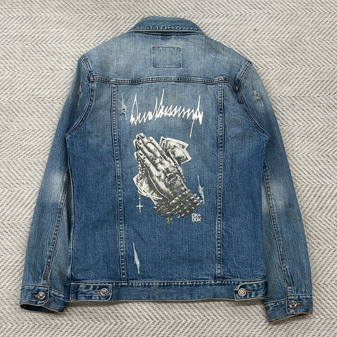 gap cargo dept 프린팅 데님자켓 r3062 상품이미지2