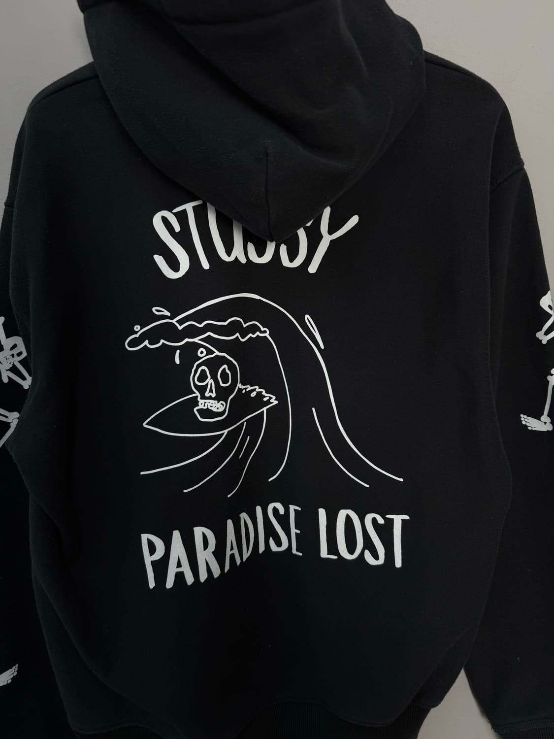 스투시 파라다이스 로스트 빅로고 후드티 H2025 상품이미지8