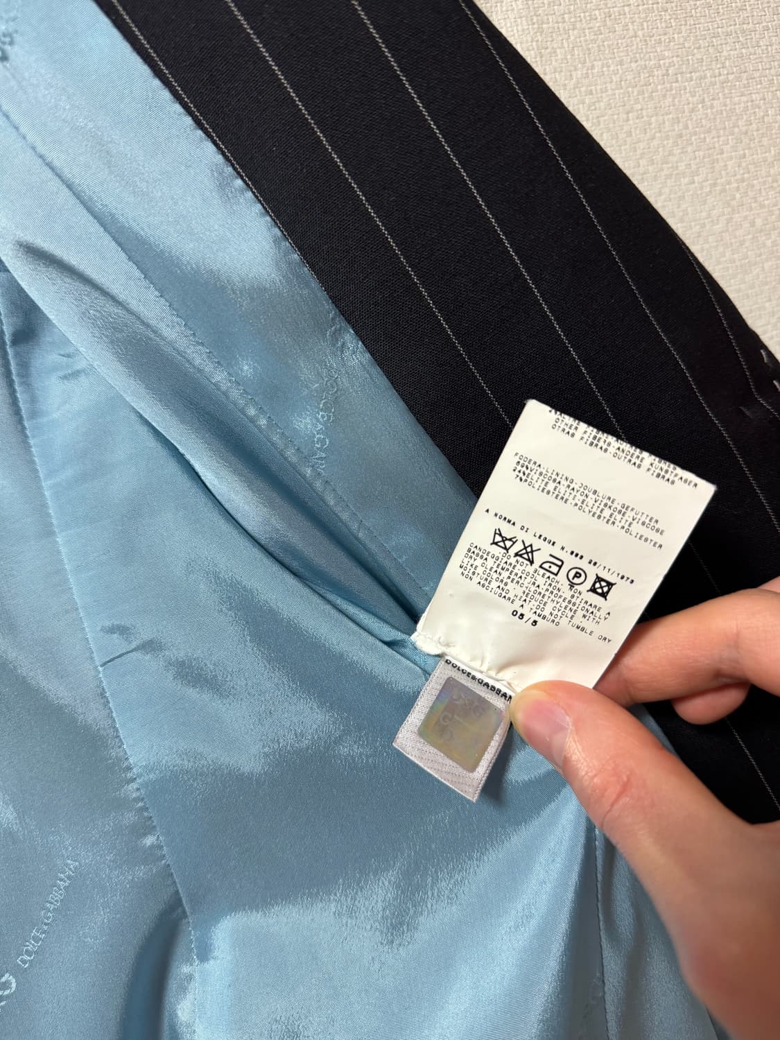 돌체앤가바나 여성 핀스트라이프 자켓 상품이미지7