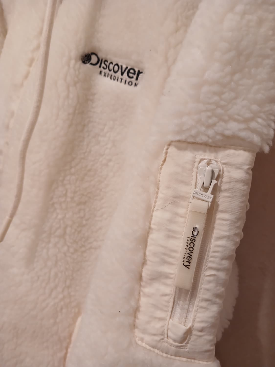 디스커버리 정품 후드 뽀글이 90 사이즈 상품이미지8