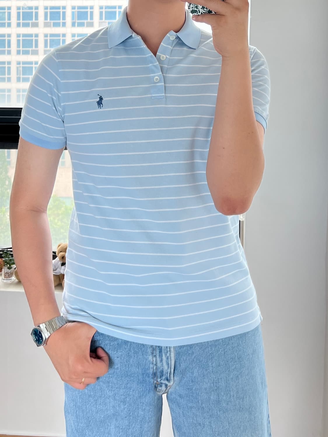 폴로 랄프로렌 반팔 카라티 L 상품이미지6