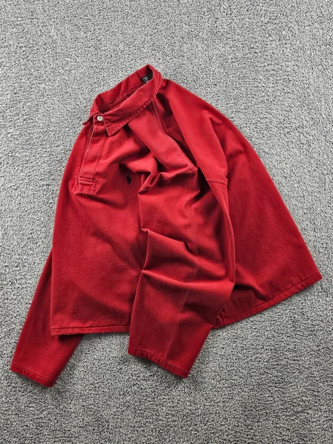 폴로랄프로렌 크롭 커스텀 럭비 티셔츠 ( XL ) / 11418 상품이미지3