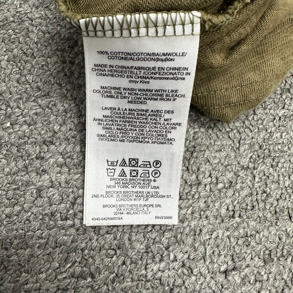 브룩스브라더스 긴팔티셔츠 상품이미지4