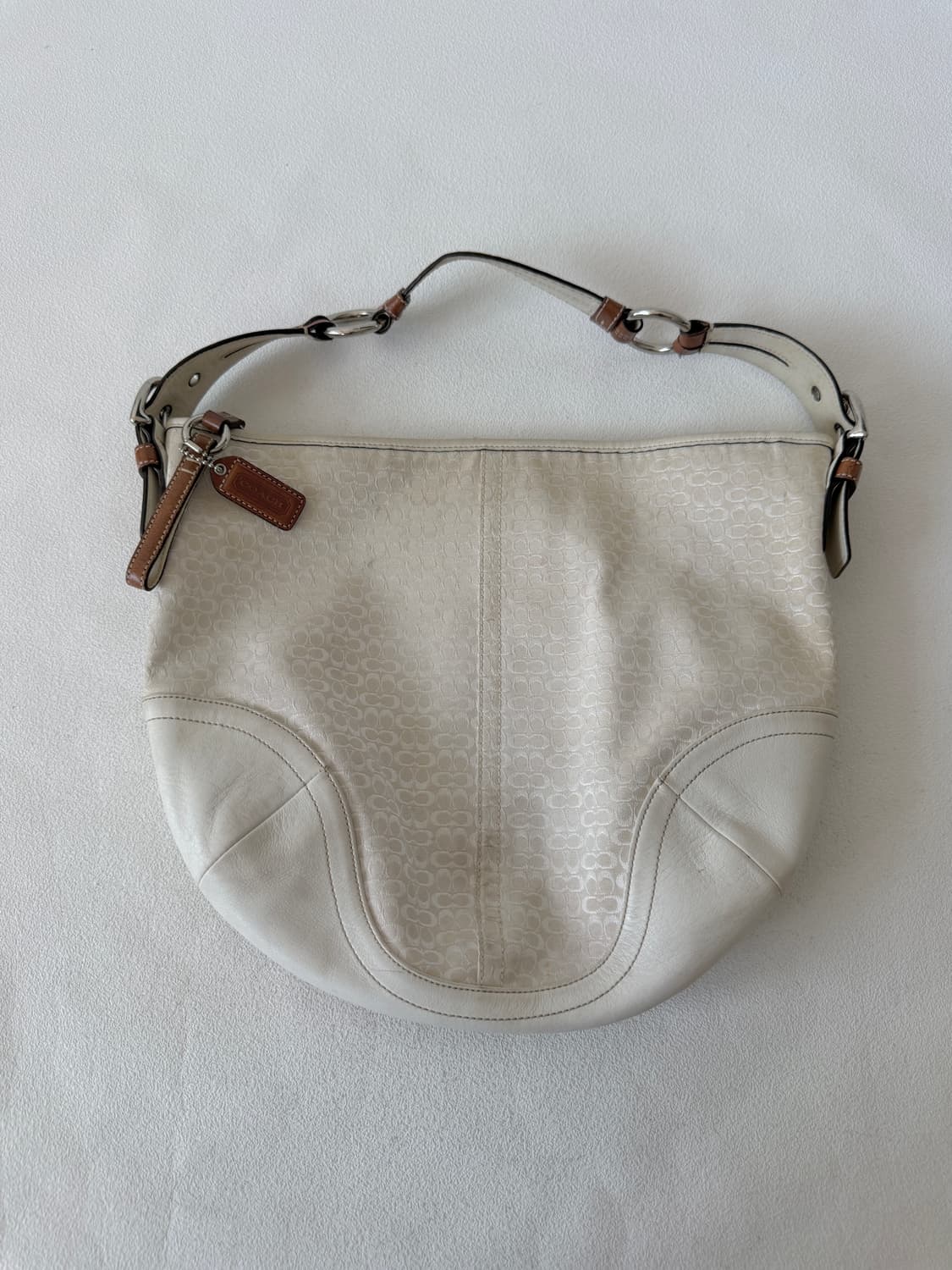 코치(COACH) 모노그램 레더 숄더백 상품이미지9