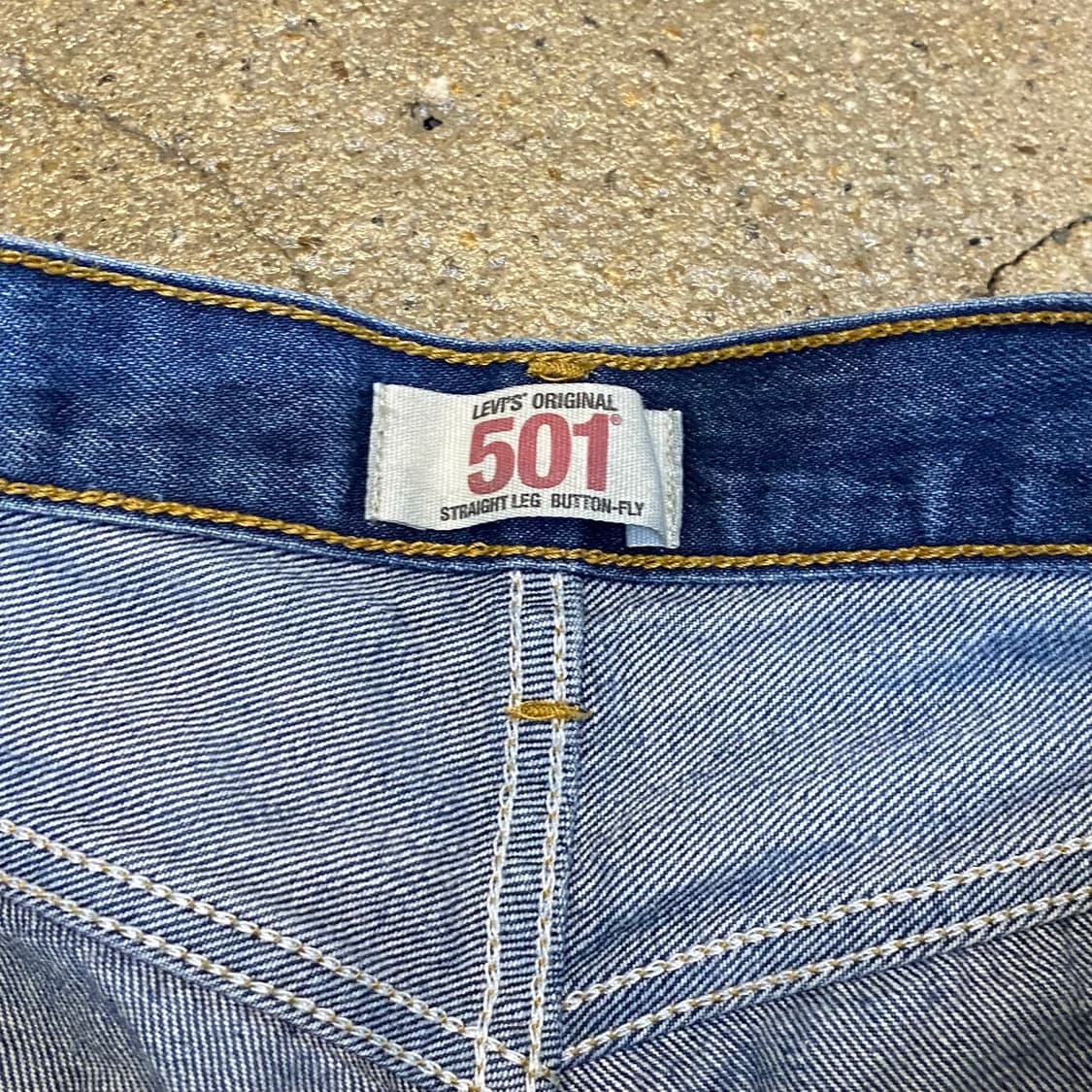 리바이스 501 데님 청바지 상품이미지4