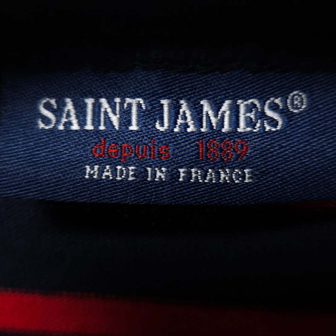 L ) 세인트 제임스 스트라이프 긴팔티 상품이미지5