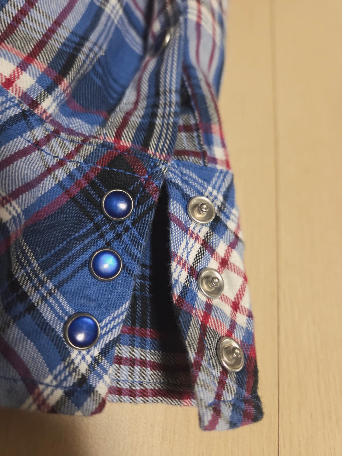 Glove mouse 펄스냅 웨스턴 체크셔츠 L 상품이미지5