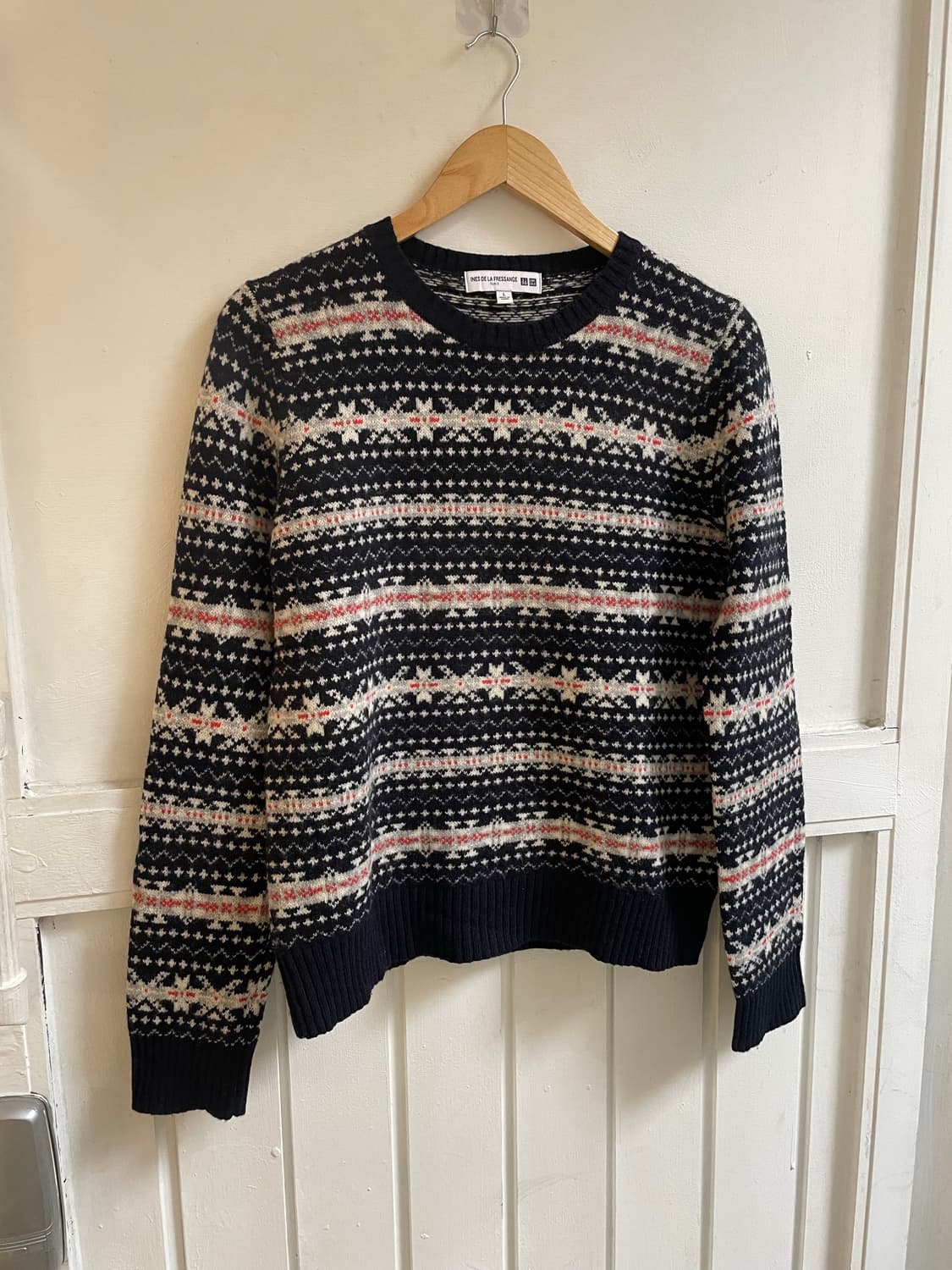 유니클로 x 이네스 드라 프레상쥬 페어아일니트 상품이미지3