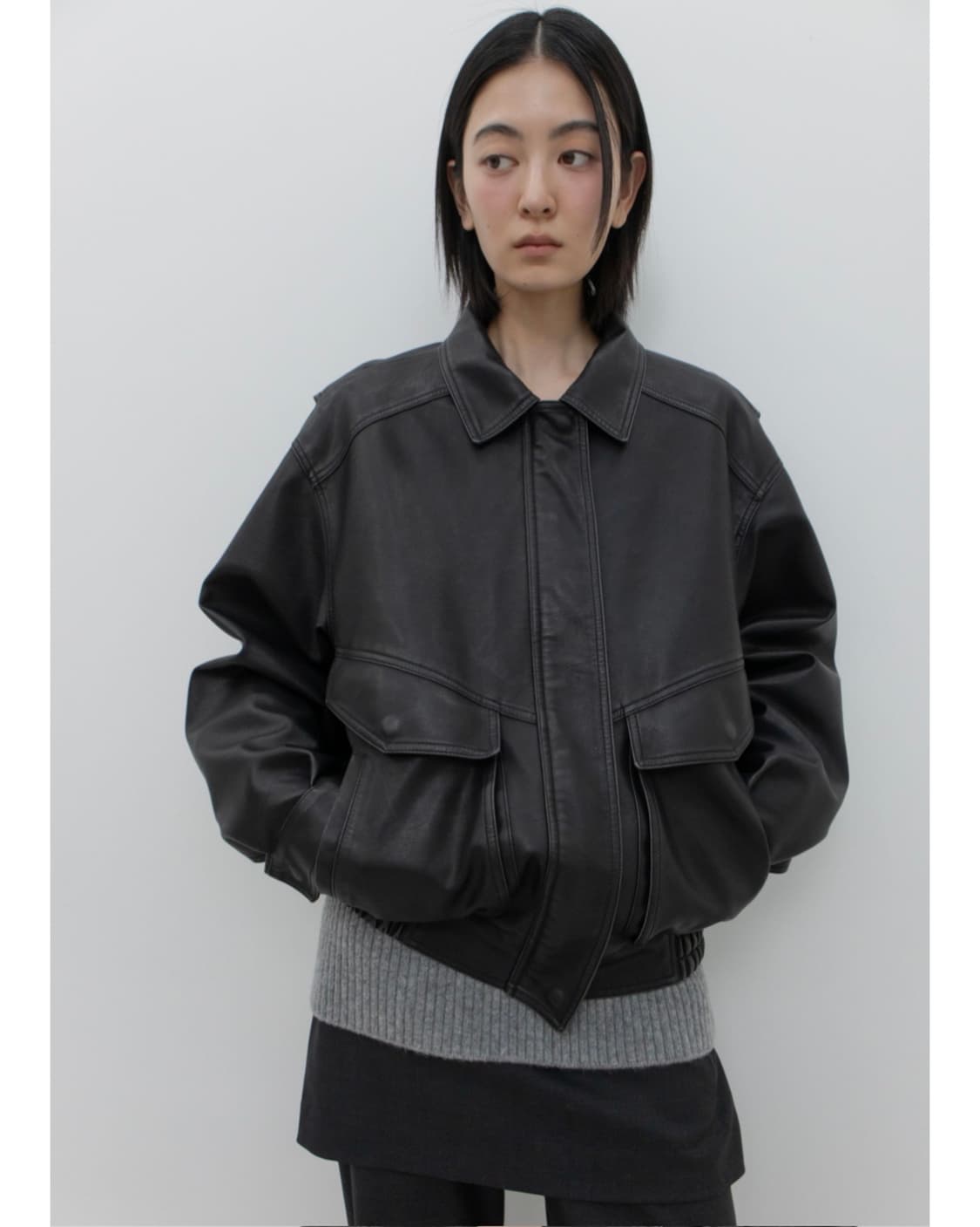 GBH 어패럴 레더자켓 상품이미지1