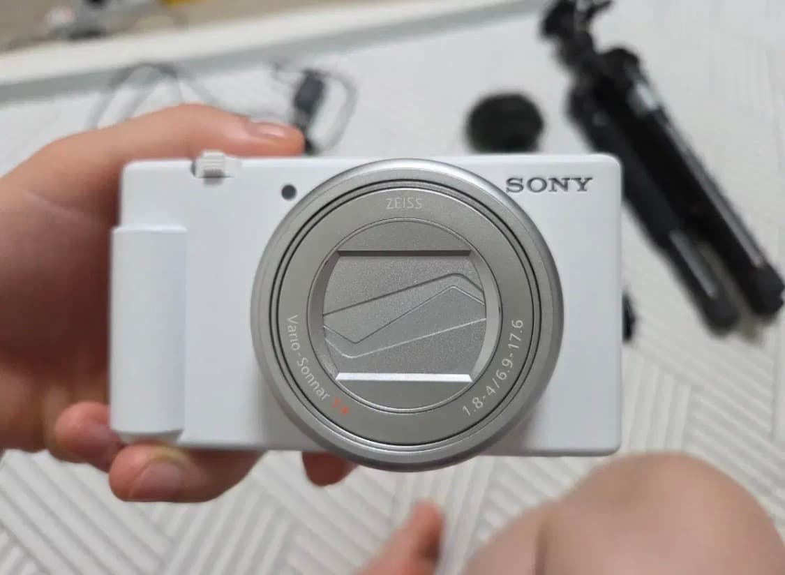 소니 올인원 브이로그 카메라 ZV-1M2/화이트 상품이미지2