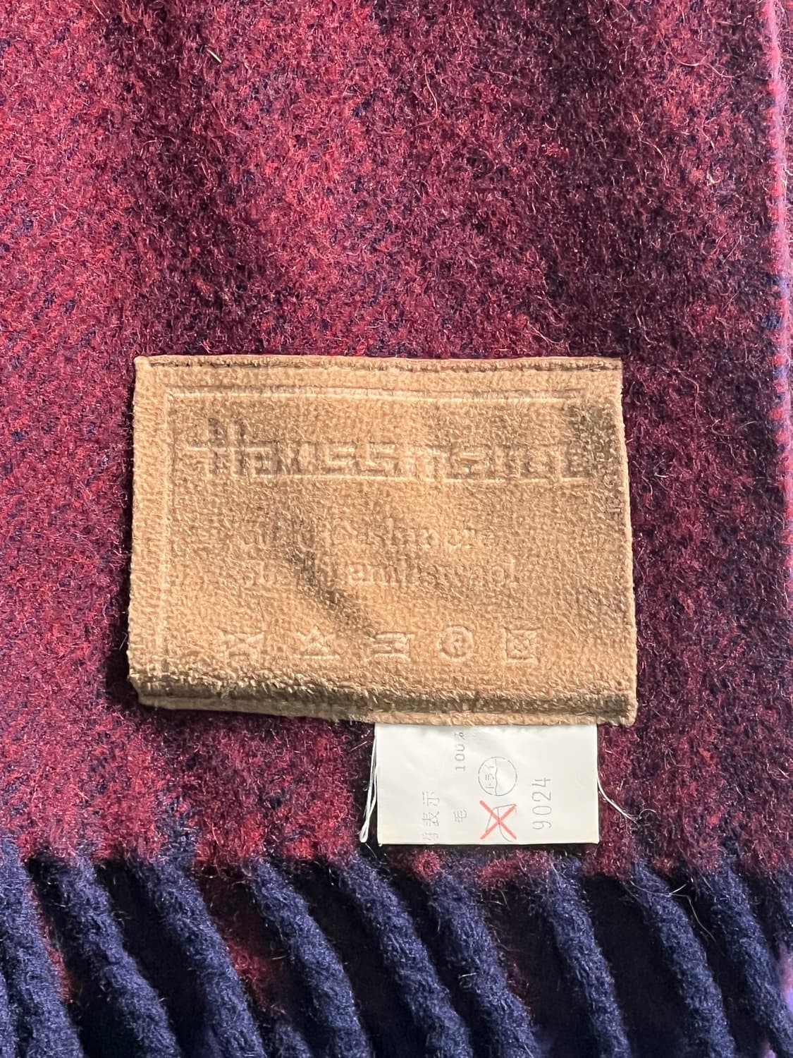 Haussmann 오스만 울100% 블랭킷 C515 상품이미지4