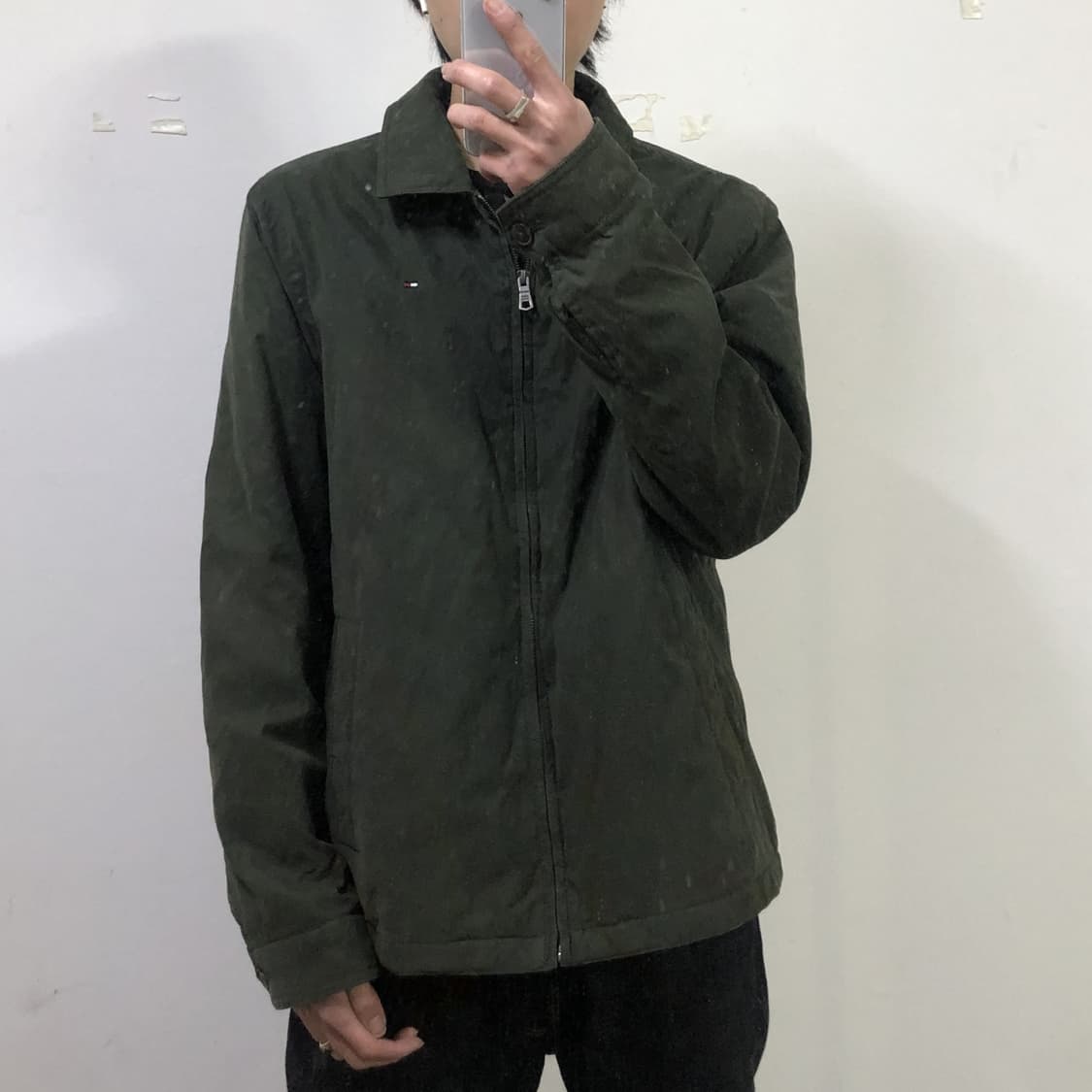 타미힐피거 누빔 블루종 자켓 상품이미지3