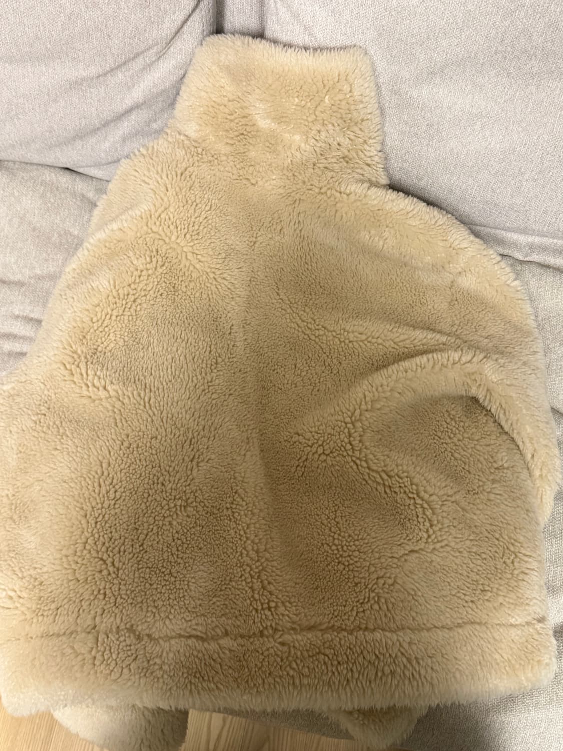 [M]렉토 22 fw 울 시어링 테디자켓 상품이미지4