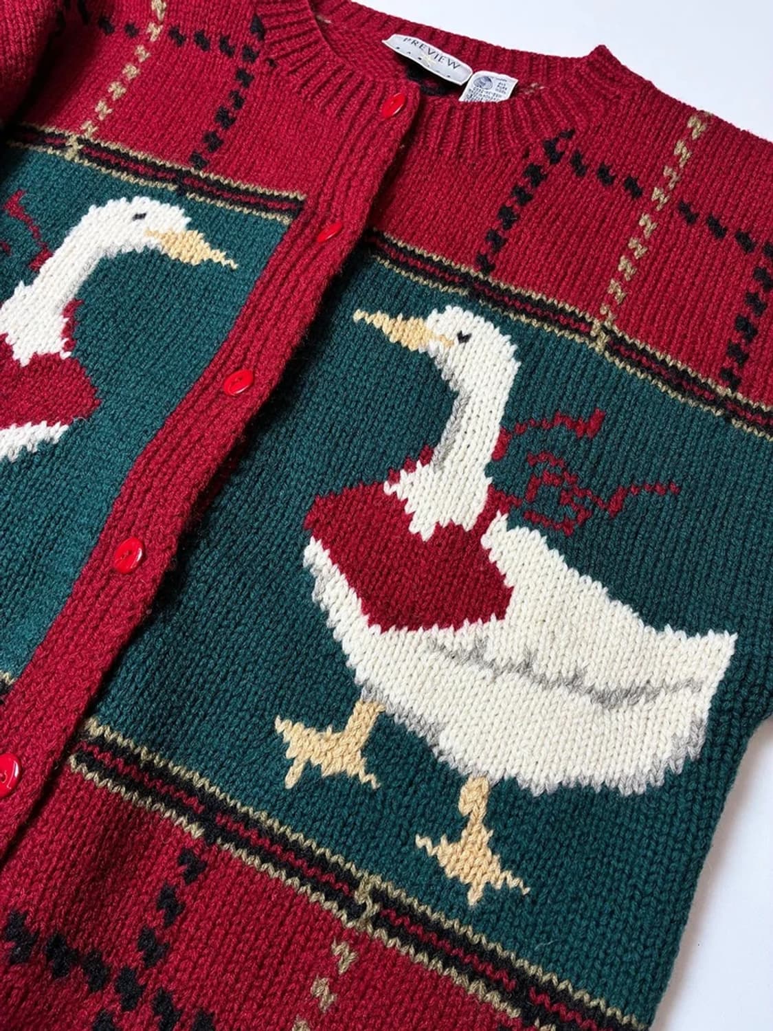 프리뷰베이직 00's 재팬 덕 울 니트 가디건 PN8093 상품이미지3