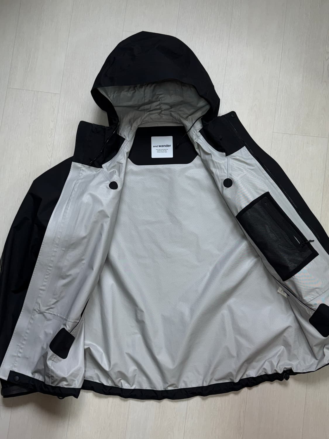 앤드원더 하이커 레인자켓  상품이미지5