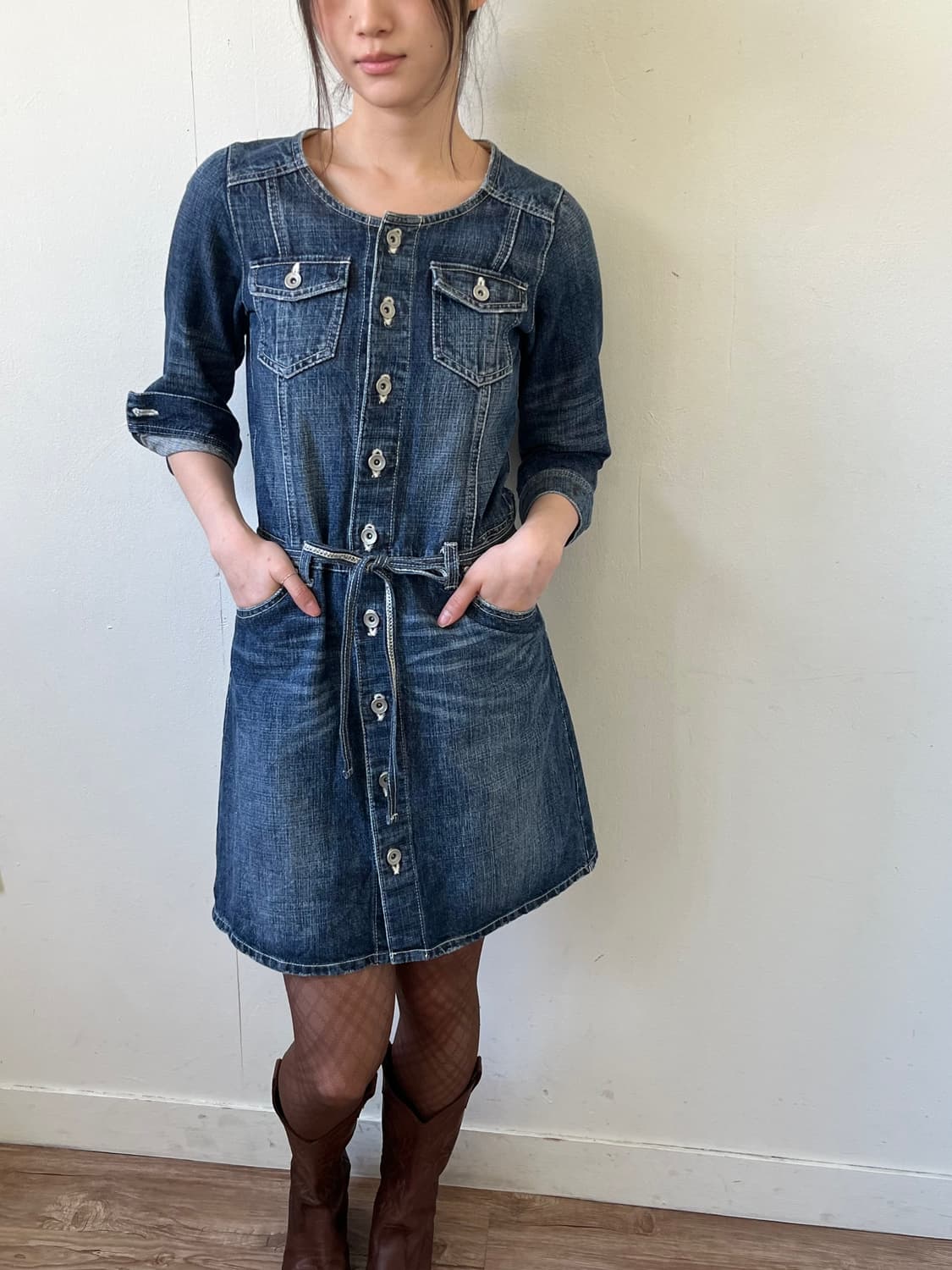 relacher 데님 원피스 상품이미지4