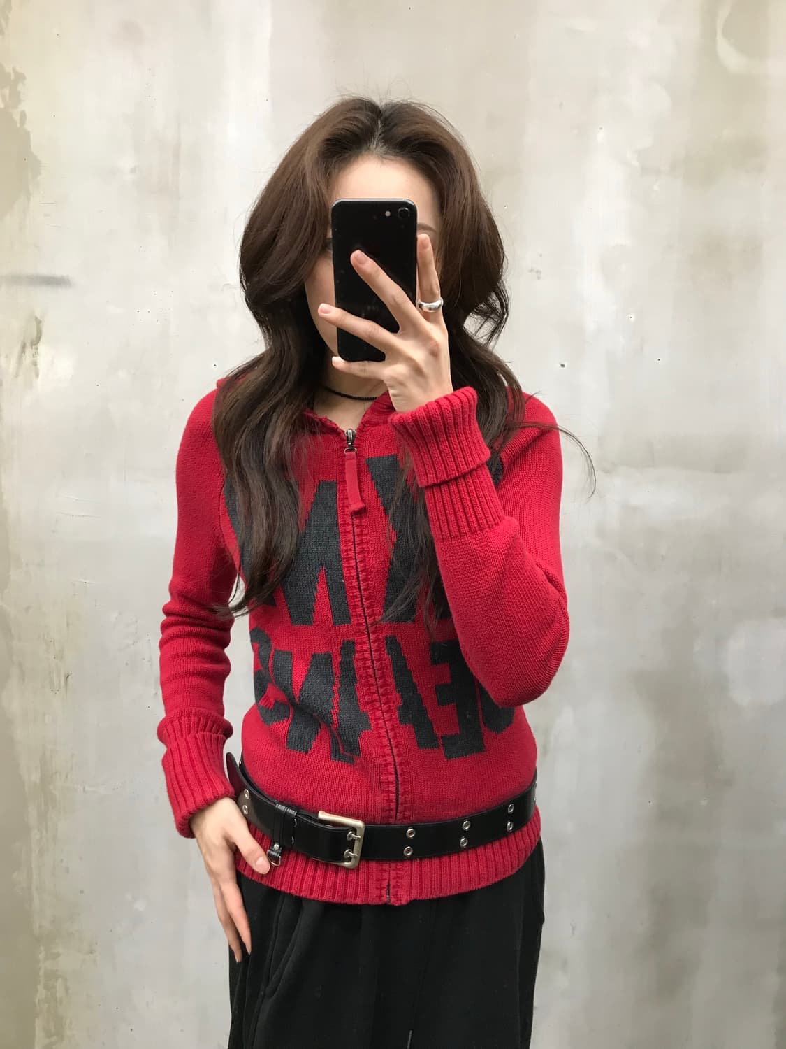 DKNY knit zipup 상품이미지6