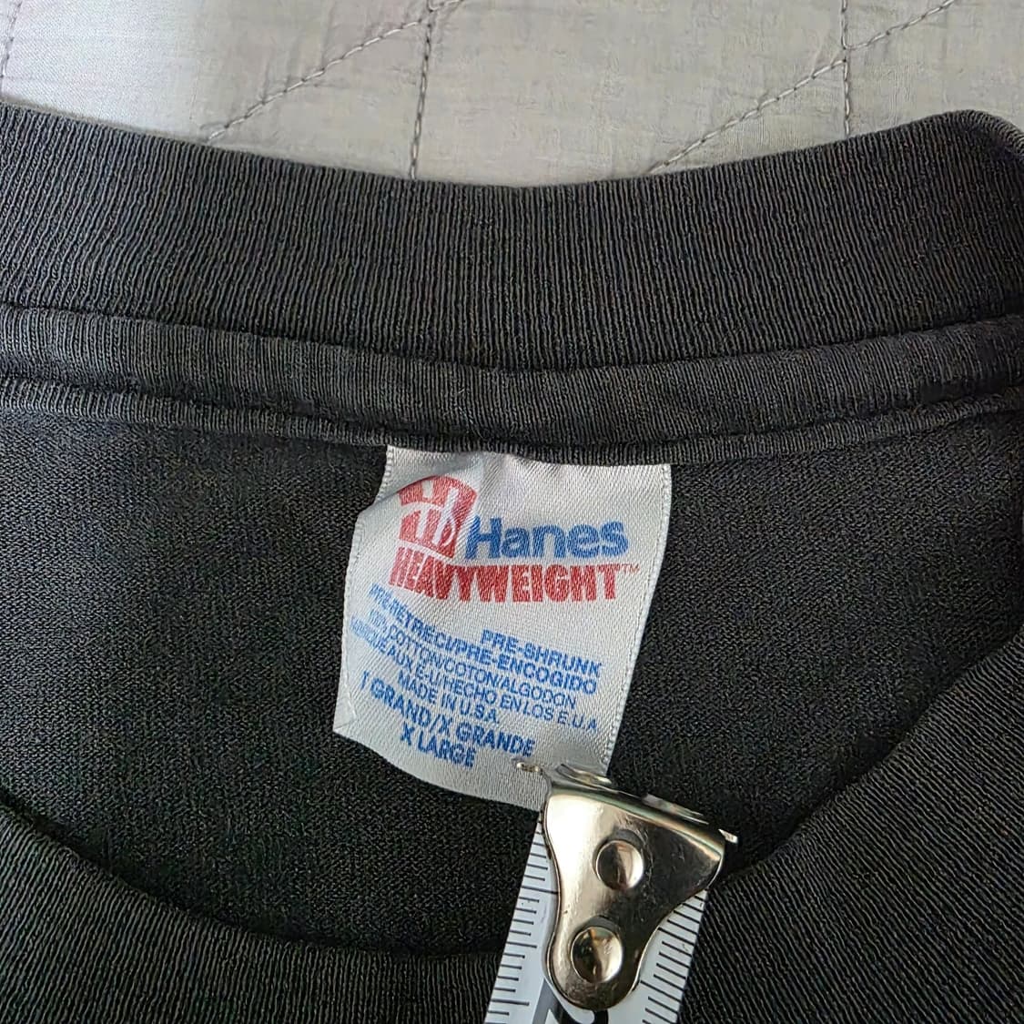 [XL] 90s 애플 프로모 빈티지 티셔츠 블랙 상품이미지8